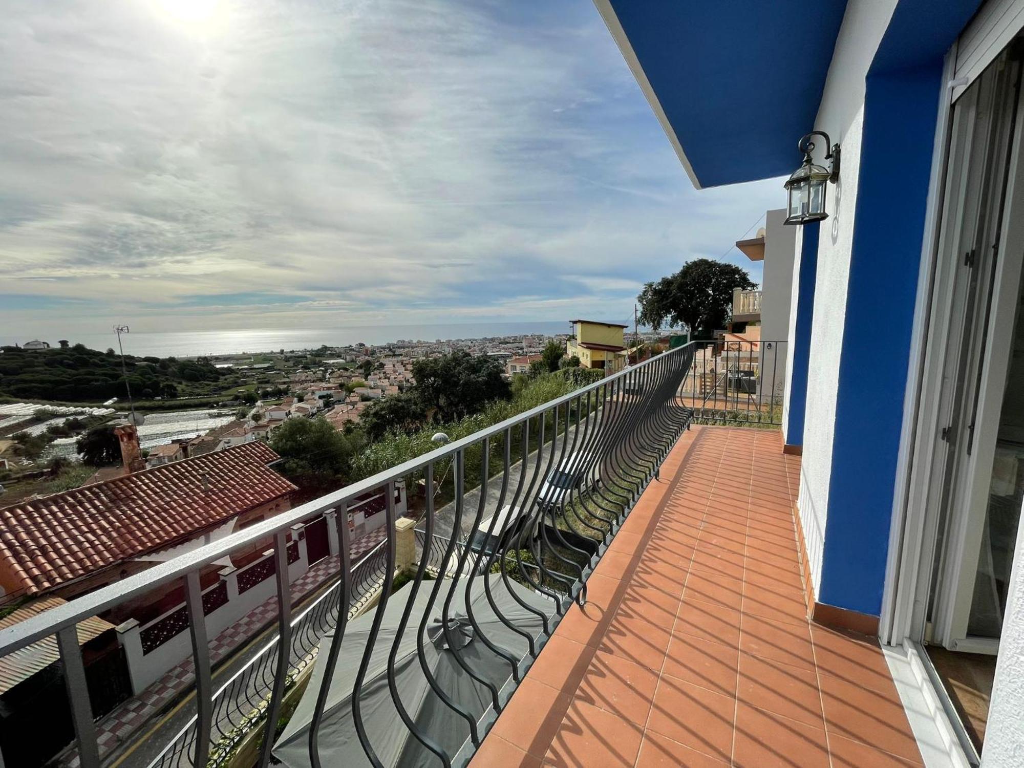 Villa Pura Vida Piscina Barbacoa Y Vistas Al Mar Pineda De Mar Exterior foto